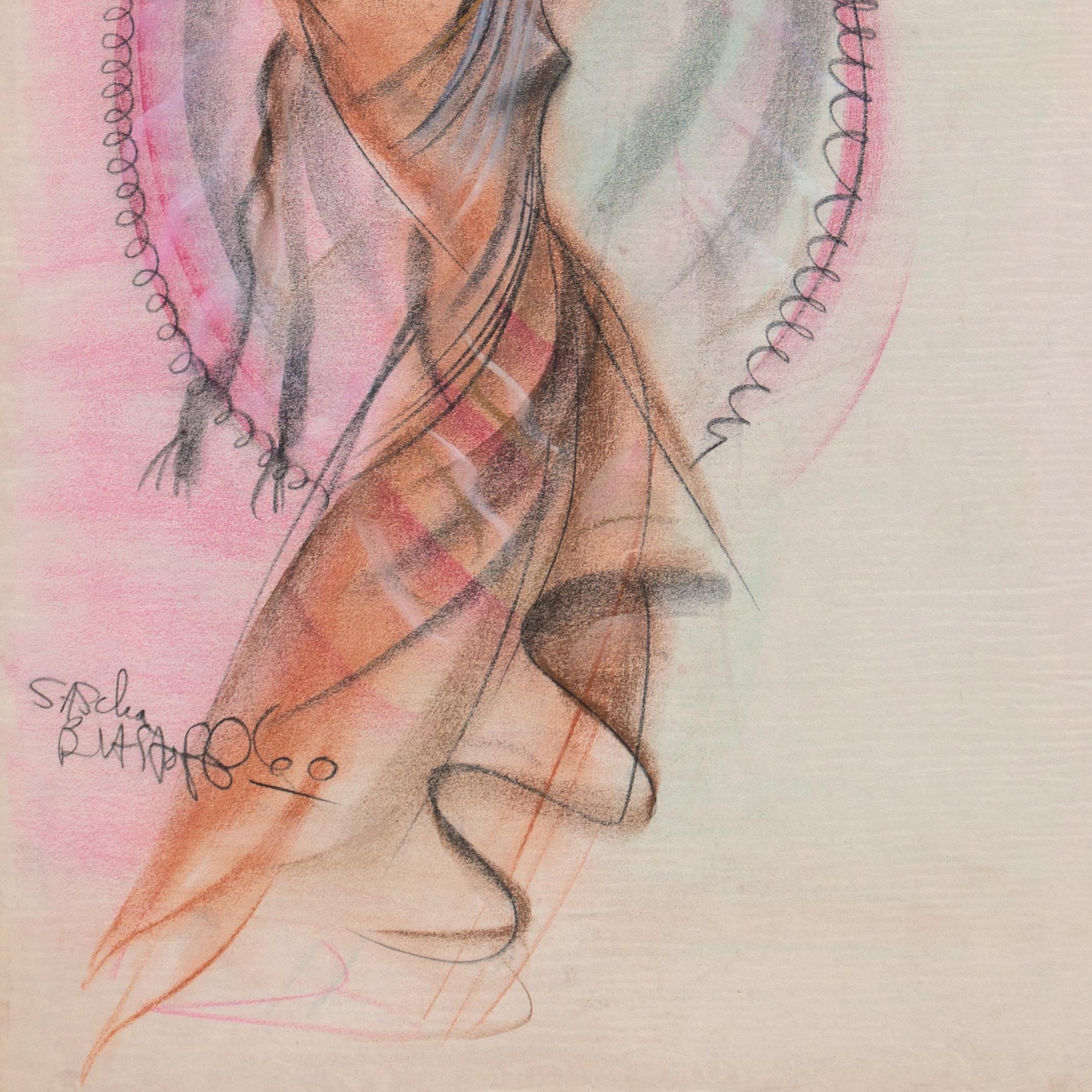 'Muse', Mid-Century Modern, Dalzell Hatfield, Cleveland Ballet, Syracuse Museum - Art American Modern di Sascha Brastoff