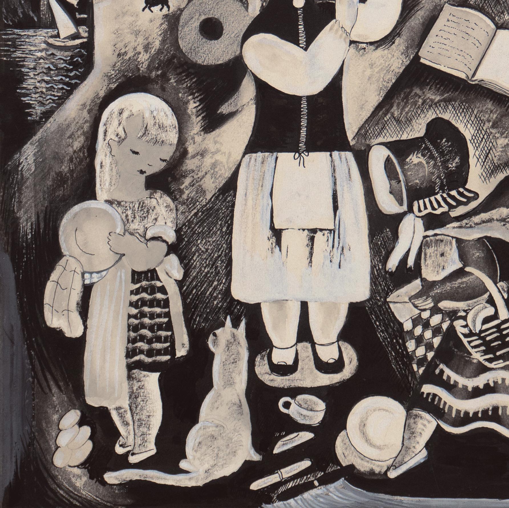 « Age 9 », Art Déco, Femme Artiste, AIC, ASL, Paris, Salon d'Automne, Corcoran en vente 2