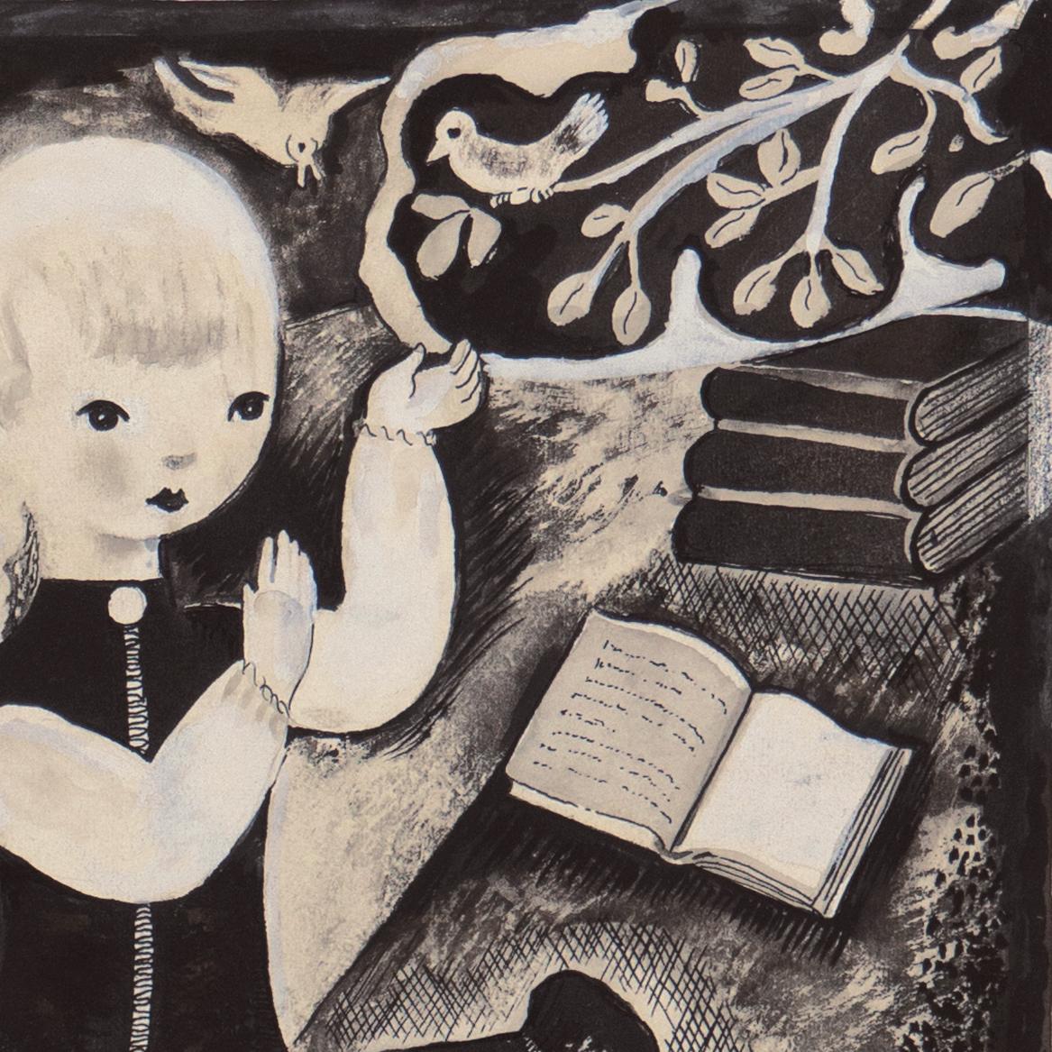 « Age 9 », Art Déco, Femme Artiste, AIC, ASL, Paris, Salon d'Automne, Corcoran en vente 3