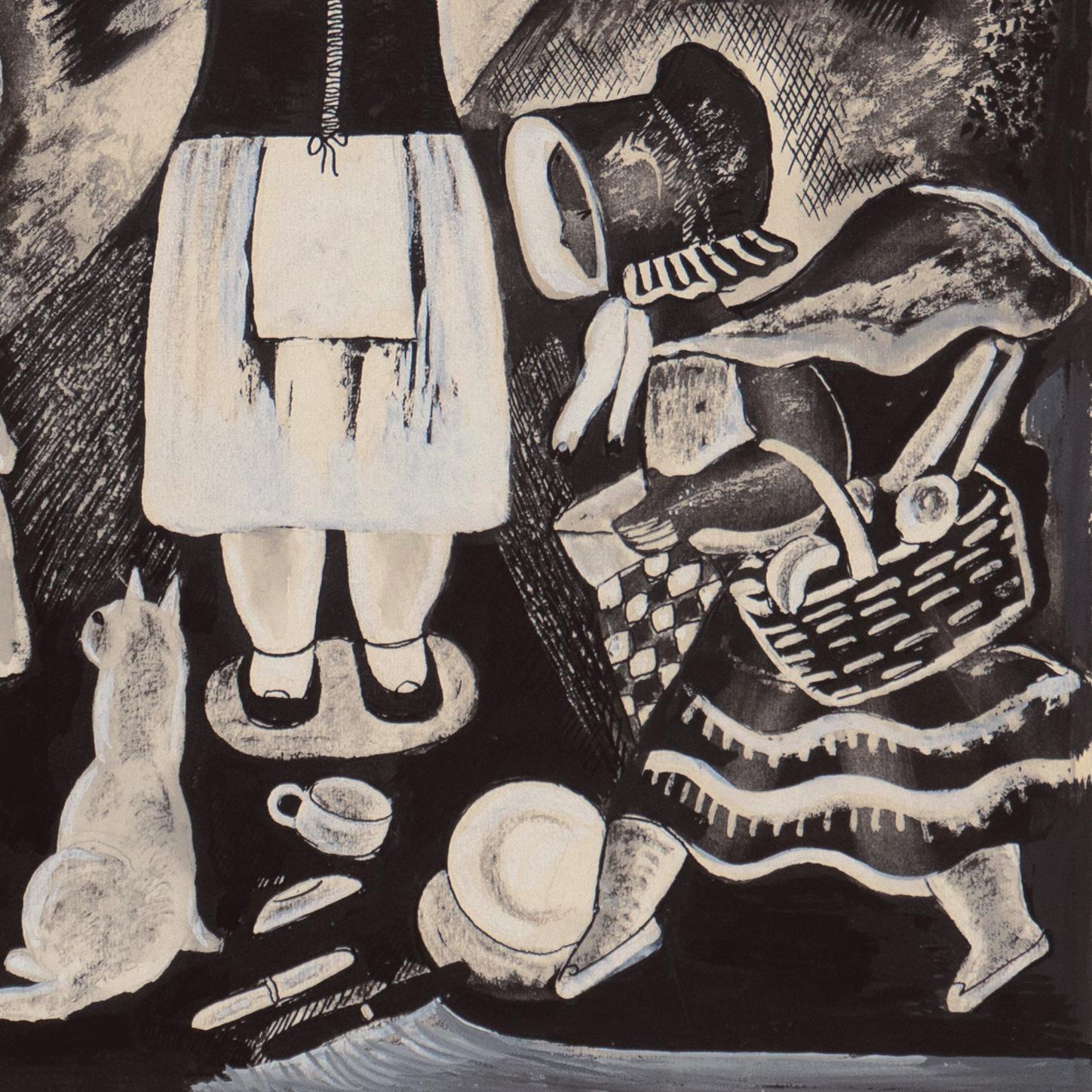 « Age 9 », Art Déco, Femme Artiste, AIC, ASL, Paris, Salon d'Automne, Corcoran en vente 4