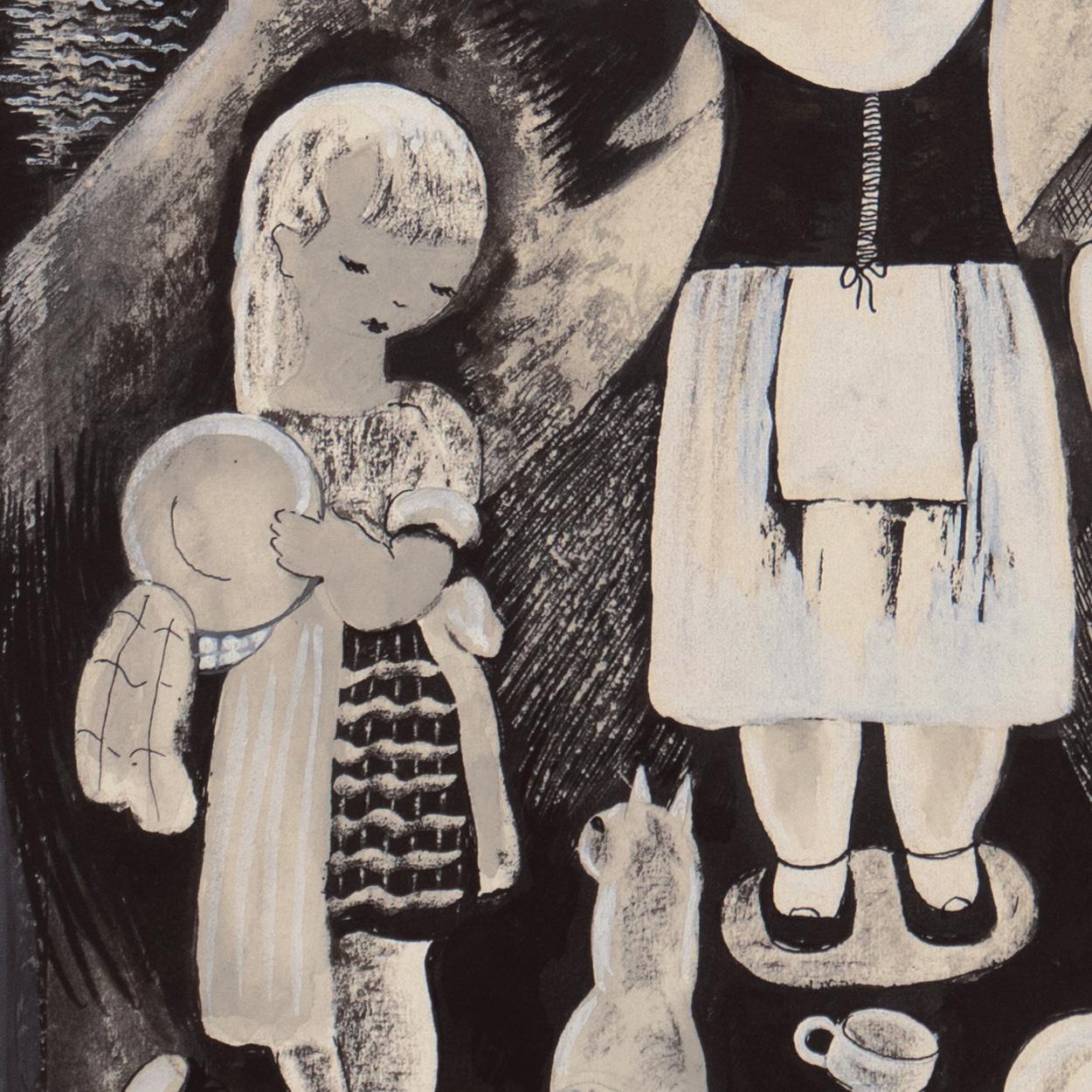 « Age 9 », Art Déco, Femme Artiste, AIC, ASL, Paris, Salon d'Automne, Corcoran en vente 5
