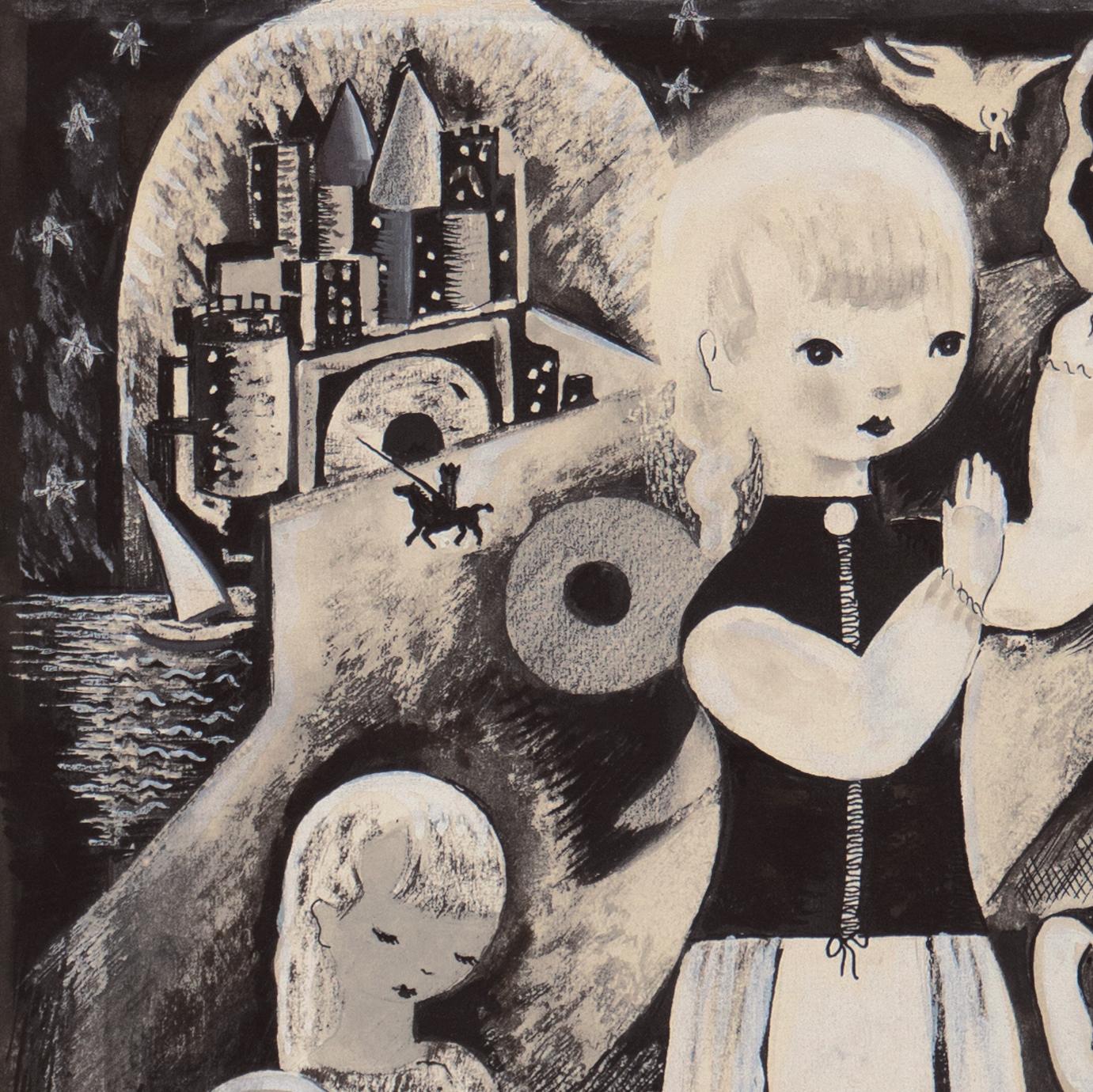 « Age 9 », Art Déco, Femme Artiste, AIC, ASL, Paris, Salon d'Automne, Corcoran en vente 6