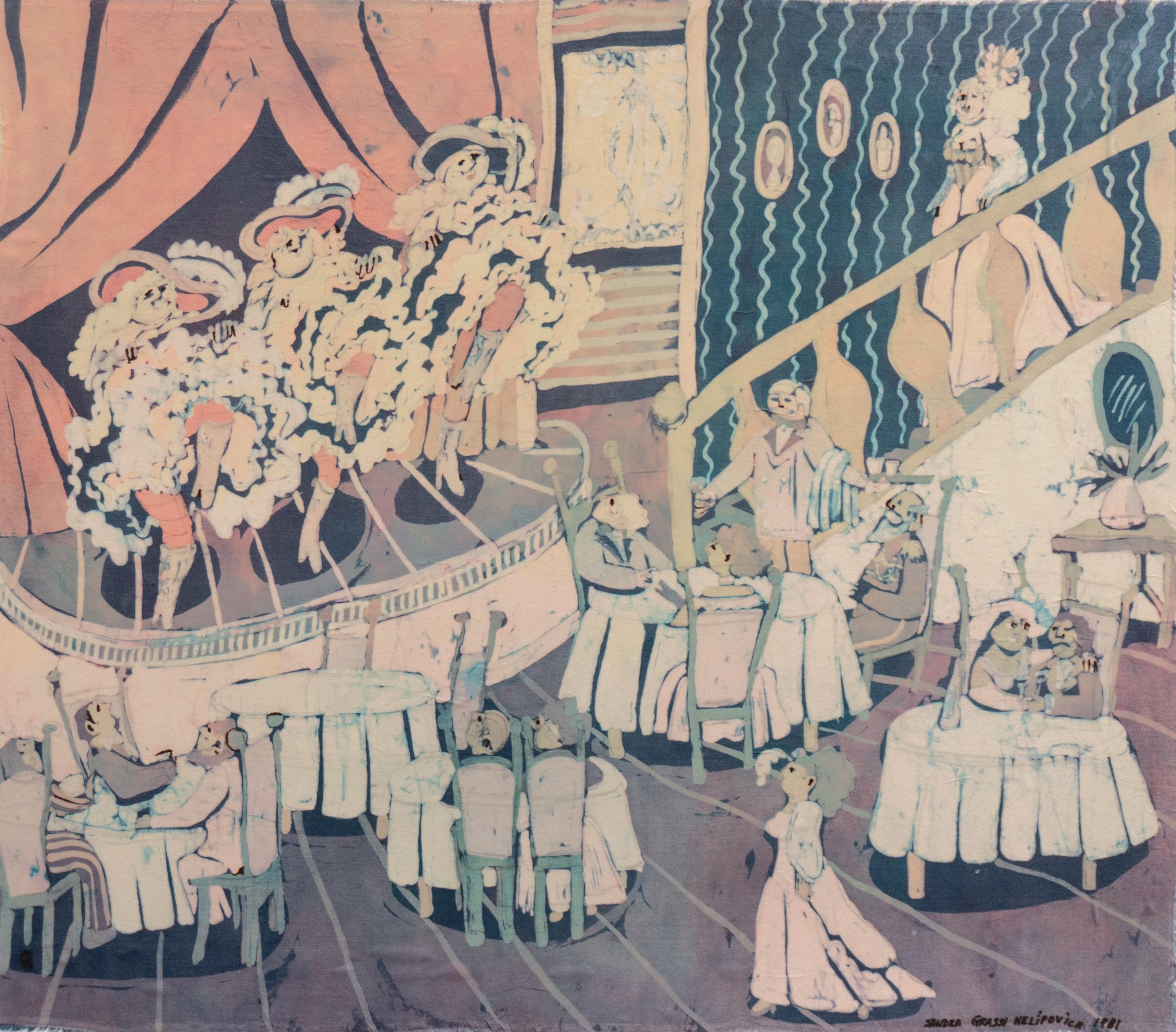 'Can Can', Woman Artist, Art Institute of Chicago, Florence, French Dance