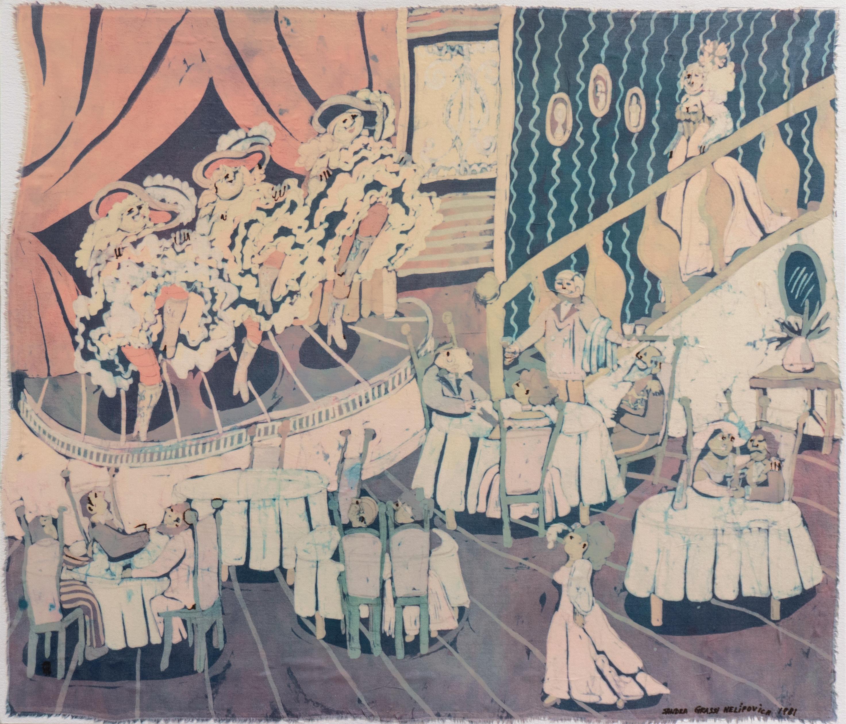 'Can Can', Woman Artist, Art Institute of Chicago, Florence, French Dance For Sale 1