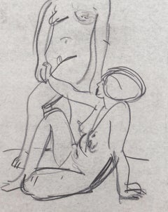 Deux nus", Paris, Louvre, Salon d'Automne, Académie Chaumière, LACMA, SFAA