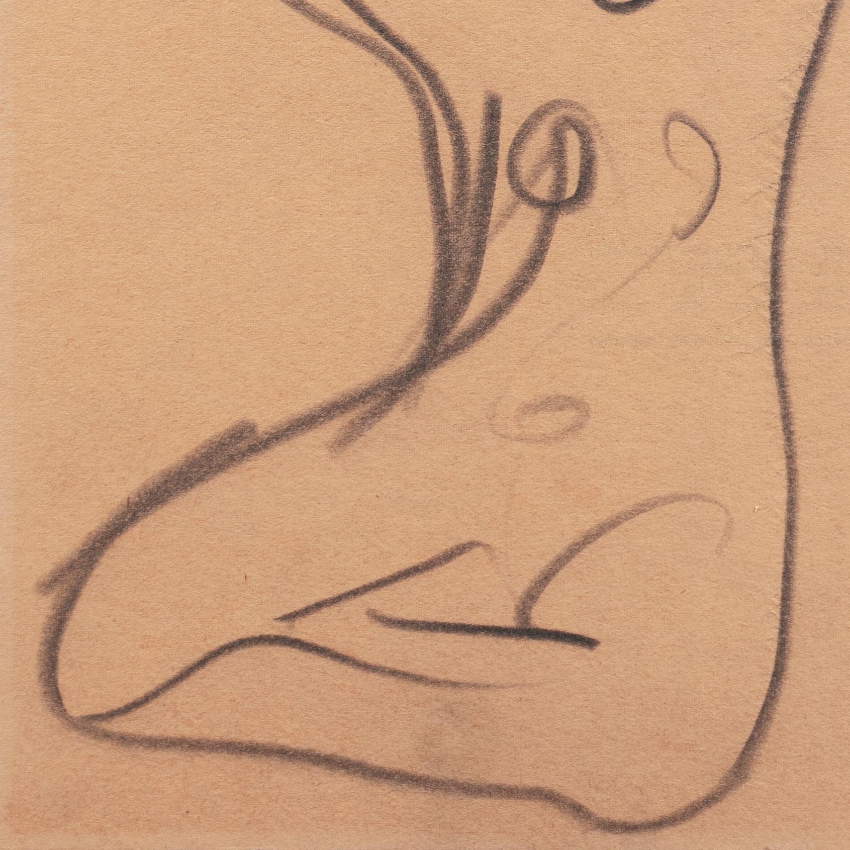 „Sitzender Akt“, Paris, Louvre, Salon d'Automne, LACMA, SFAA, SFAA im Angebot 1