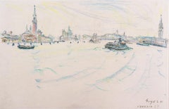 Venezia", Artista donna post-impressionista, Salon d'Automne, Parigi, Francia, SFMA