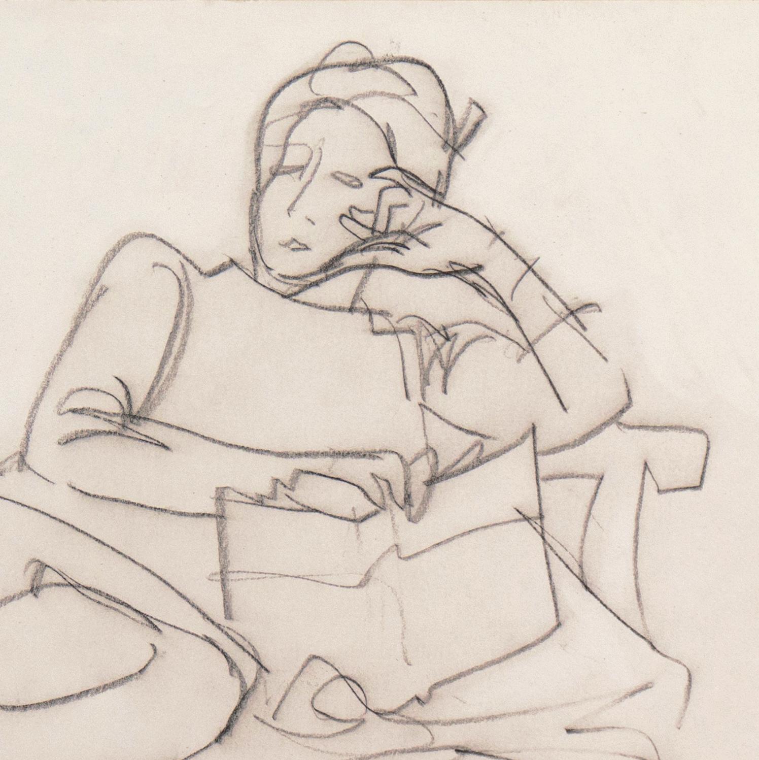 'Donna sdraiata', Parigi, Louvre, Salon d'Automne, SFAA, Chouinard, LACMA - Art Postimpressionismo di Victor Di Gesu