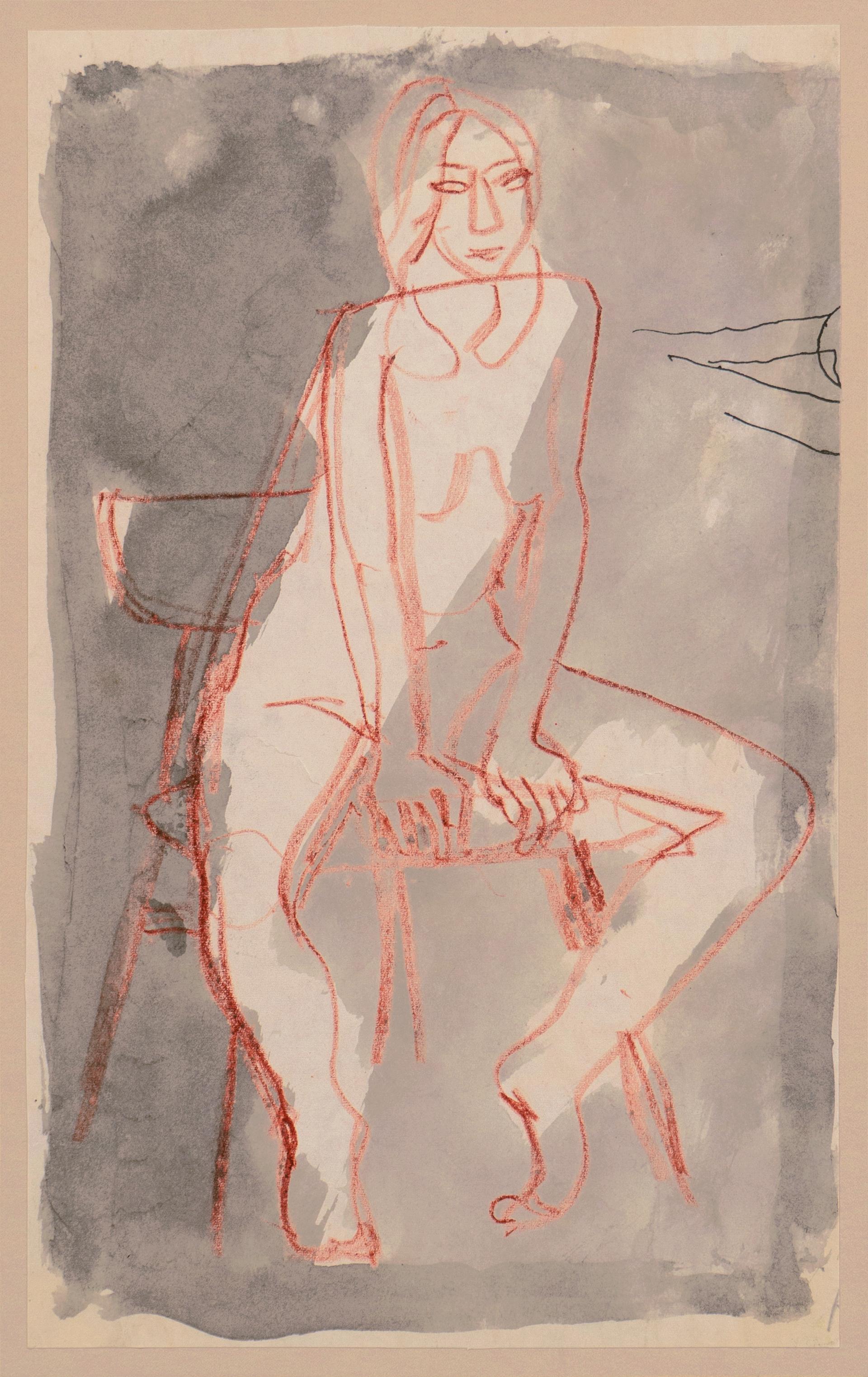 Mujer sentada