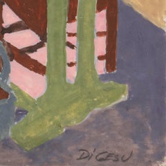 Innenraum", Paris, Louvre, Salon d'Automne, Académie Chaumière, Carmel, LACMA