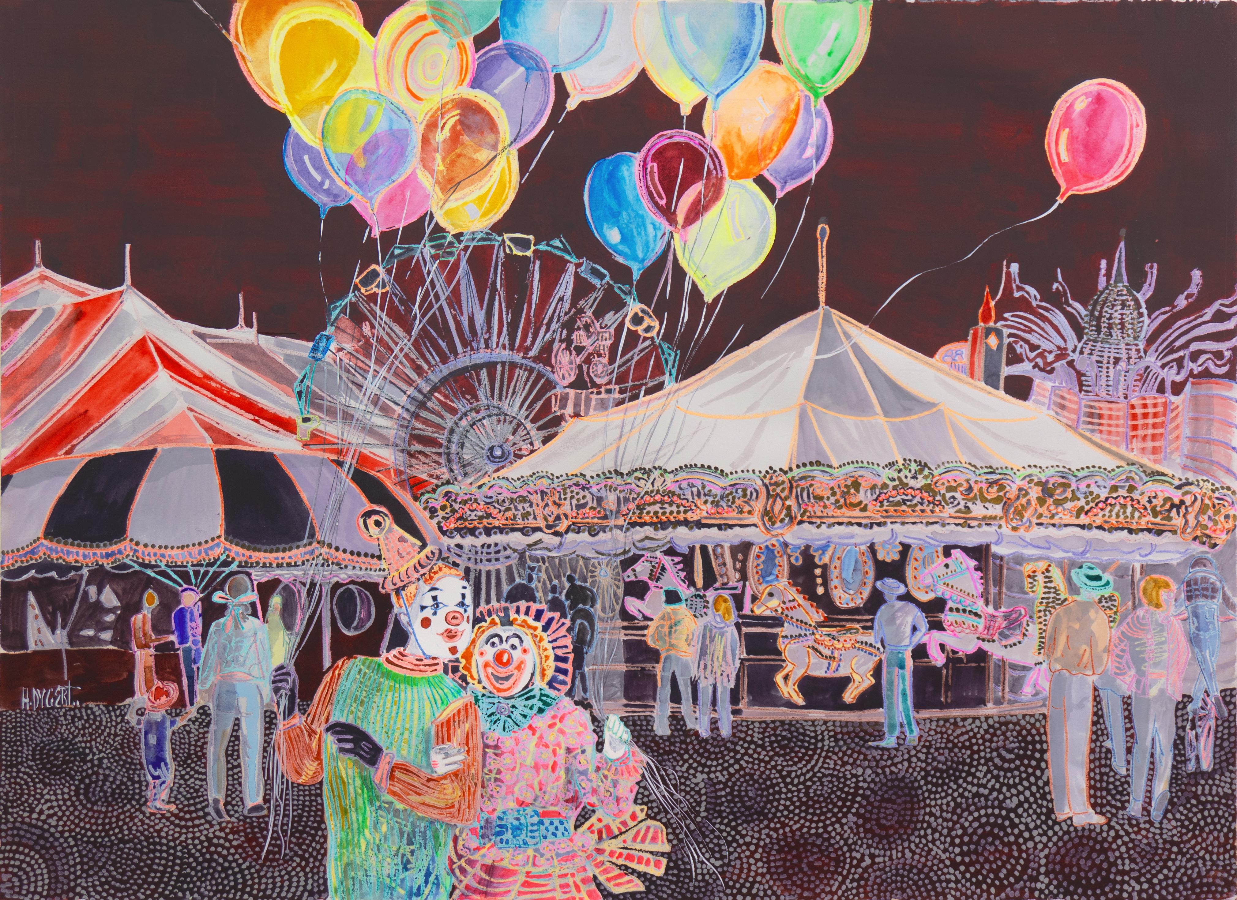 Greatest Show", Circo, Giostra, Luna Park, Mongolfiera, California