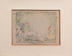 'Three Young Beauties', Art Nouveau, Boston Museum of Fine Arts, Musée Bordeaux