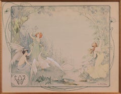 Trois jeunes beautés", Art nouveau, Musée des beaux-arts de Boston, Musée de Bordeaux