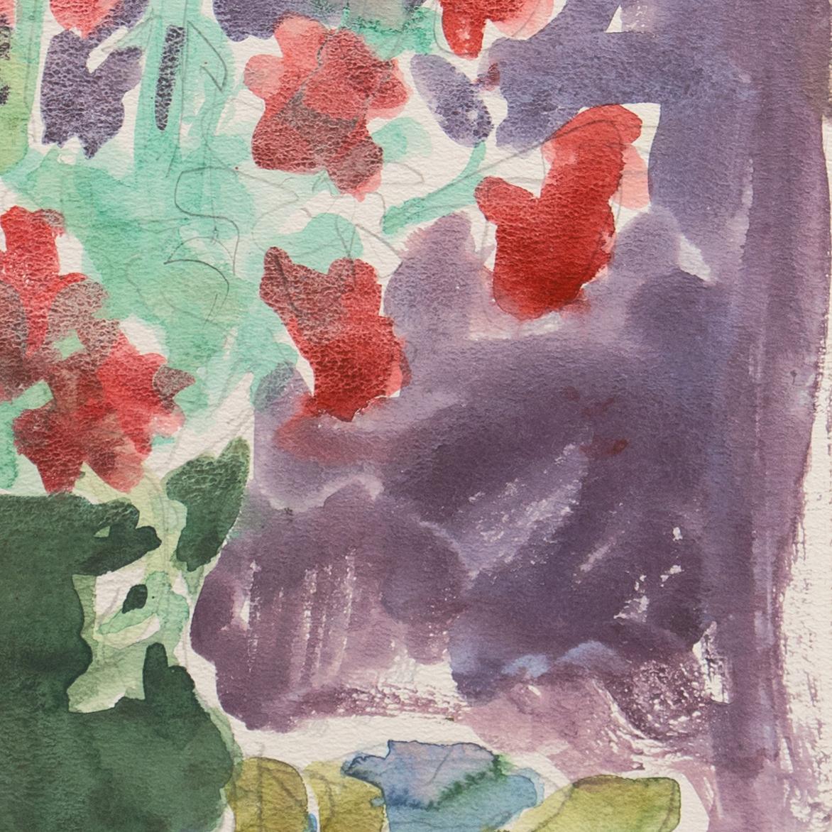 Um 1955 von Victor Di Gesu (Amerikaner, 1914-1988) gemalt und verso mit dem Nachlassstempel von Victor Di Gesu versehen.

Victor di Gesu, Gewinner des Prix Othon Friesz, besuchte zunächst das Los Angeles Art Center und die Chouinard Art School,