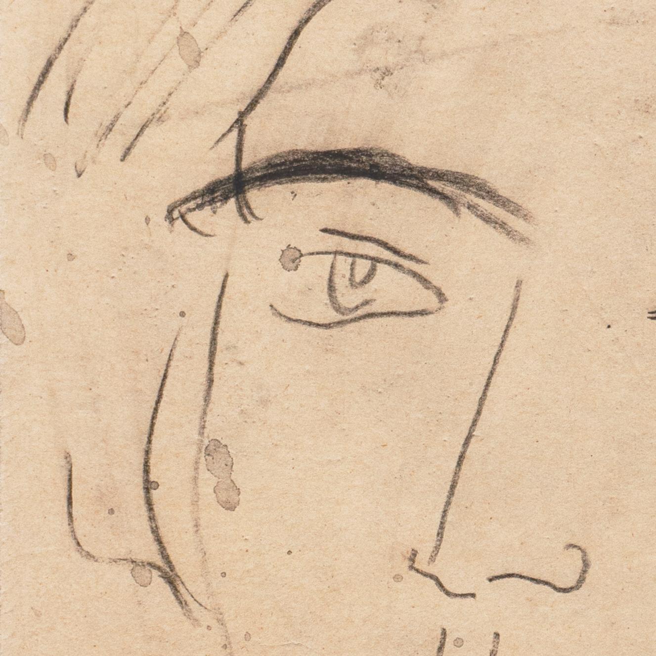 Studie einer Frau