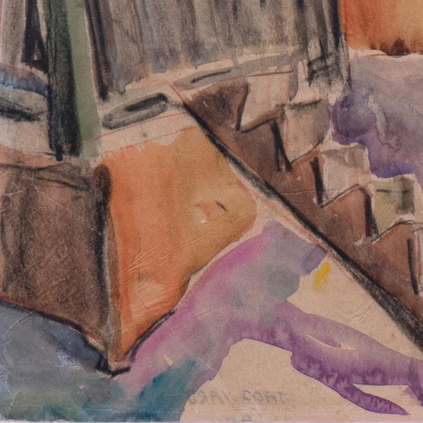 Signée en bas à droite, 