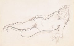 Nude Drawings and Watercolors