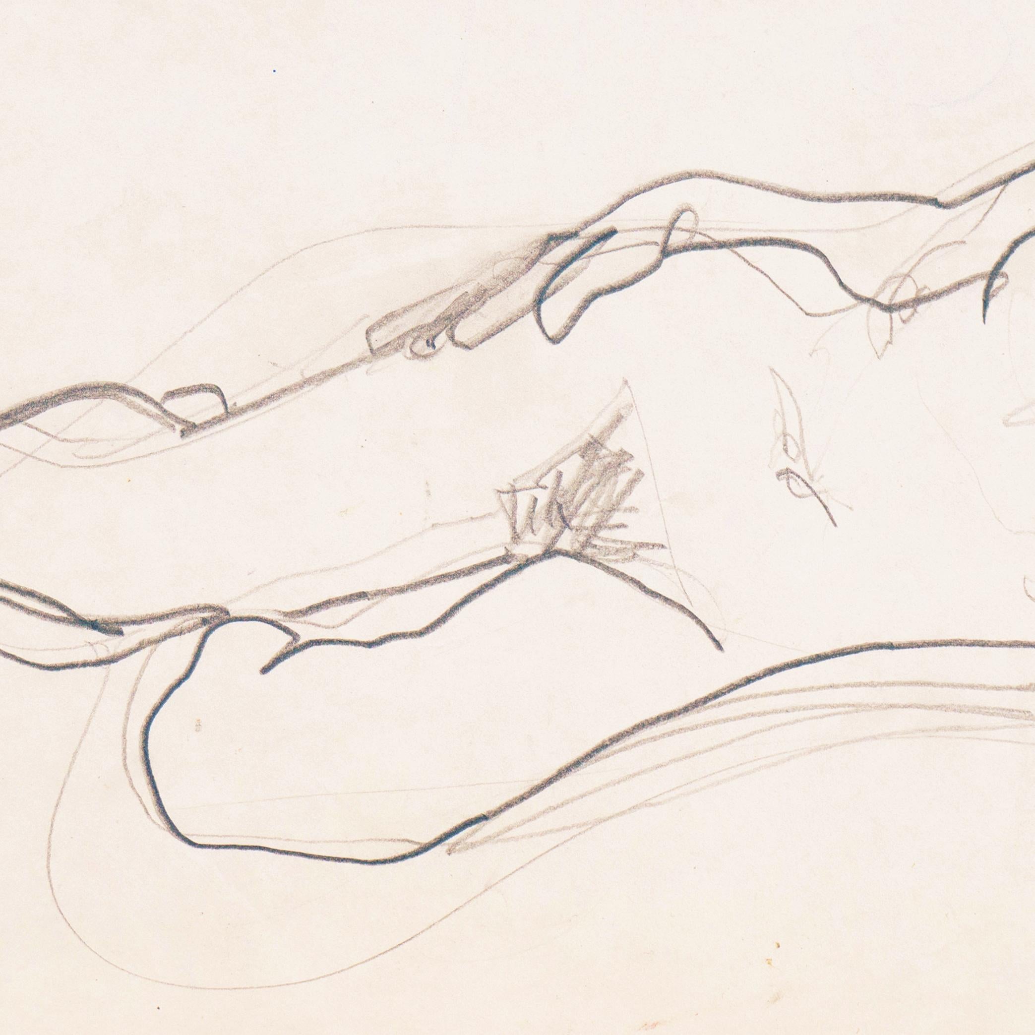 Créée vers 1955 par Victor Di Gesu (américain, 1914-1988) et portant au verso un certificat d'authenticité. 

Lauréat du prix Othon Friesz, Victor di Gesu a d'abord fréquenté le Los Angeles Art Center et la Chouinard Art School avant de s'installer