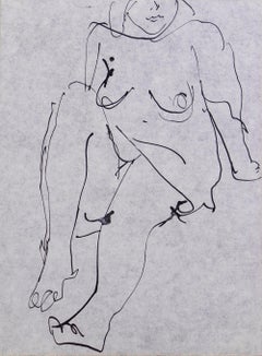 Nude Drawings and Watercolors