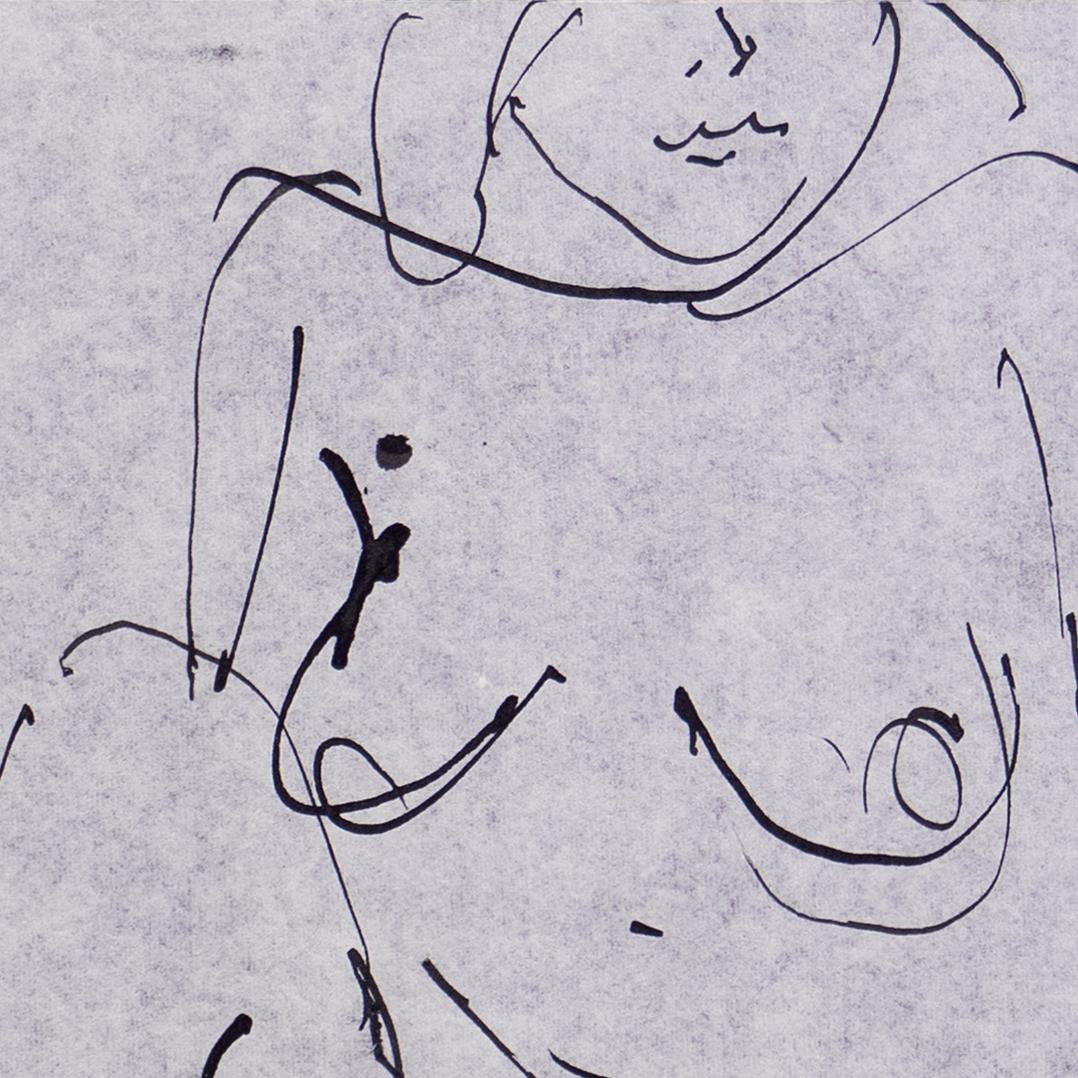 Nudo seduto