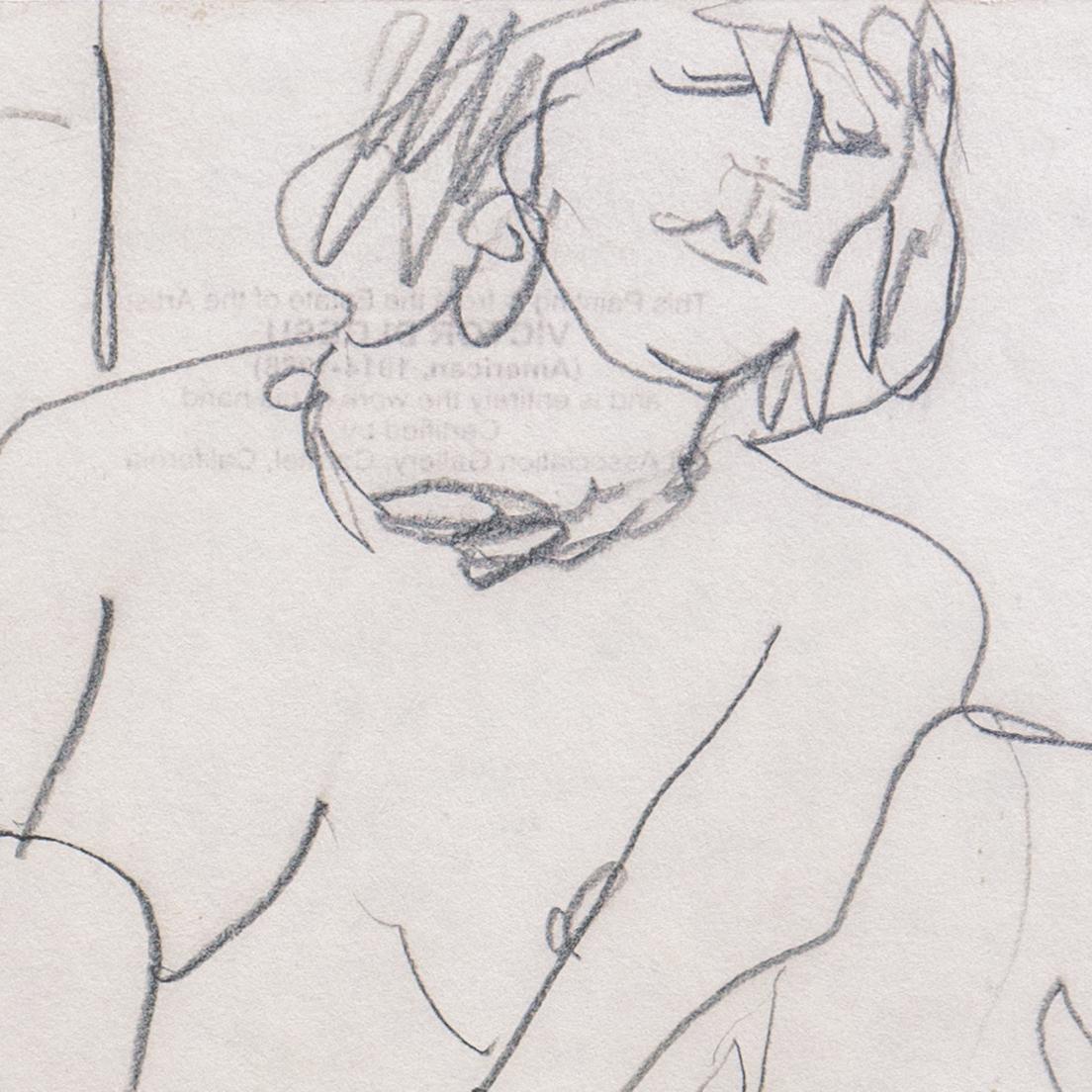 Nudo seduto
