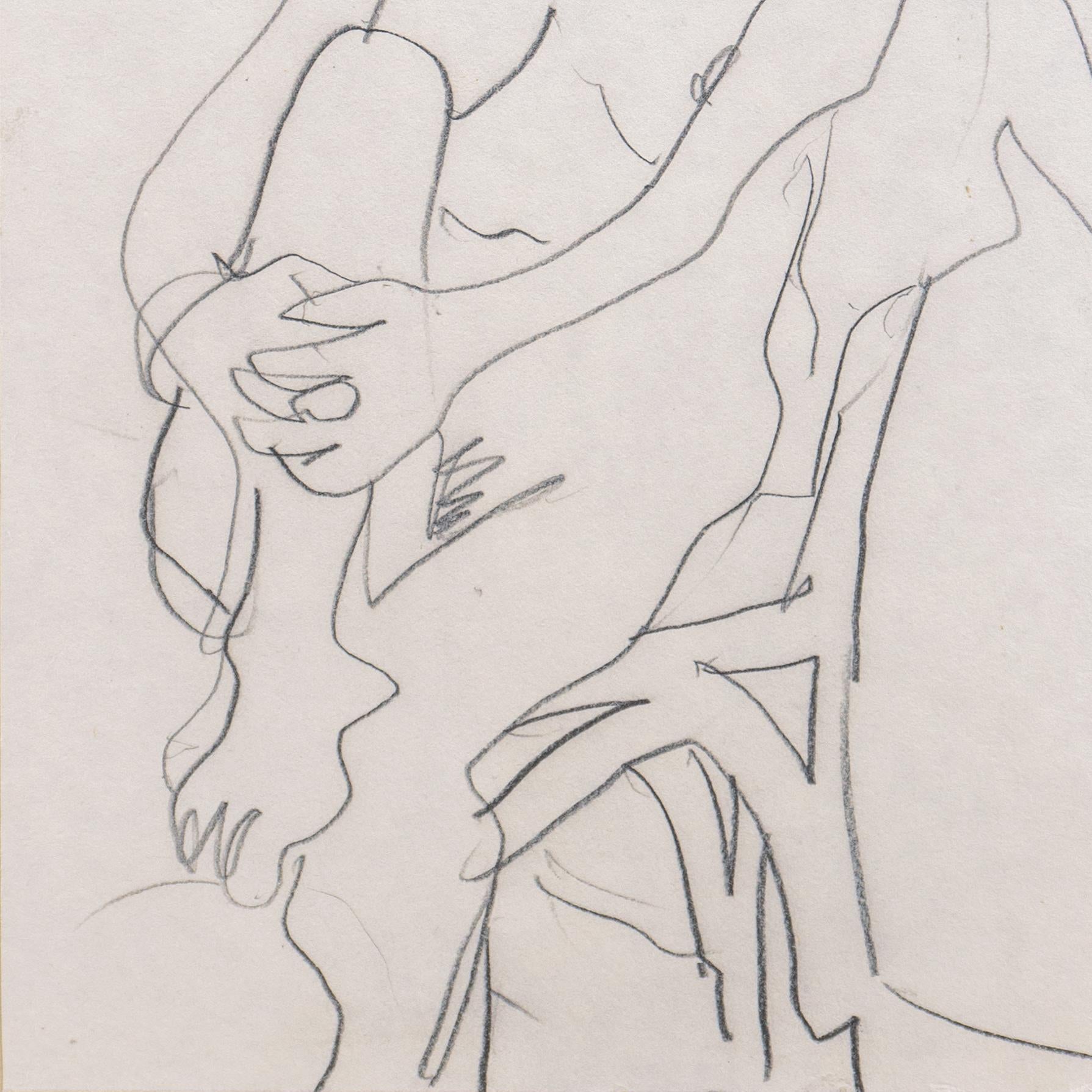 Nudo seduto