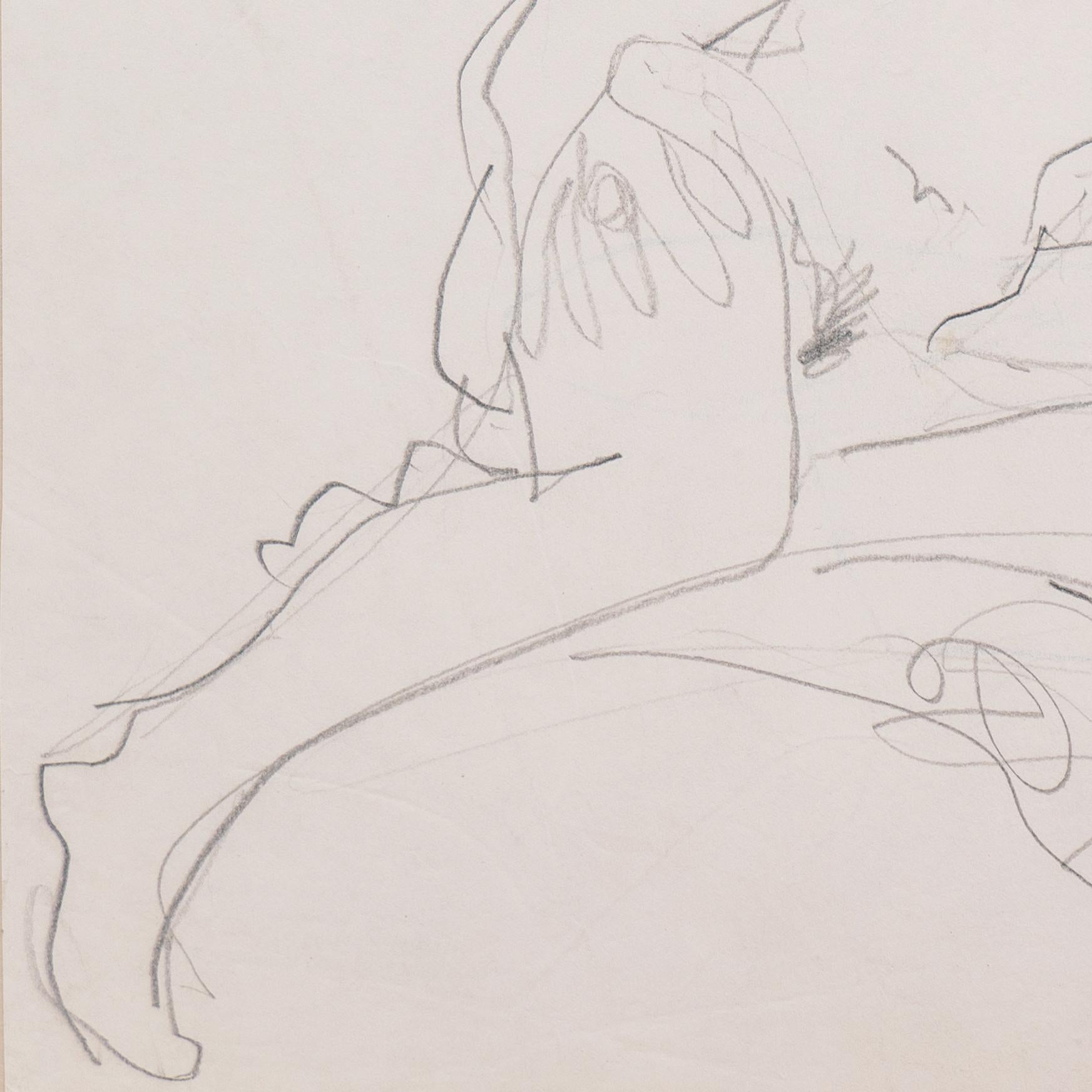Nudo seduto