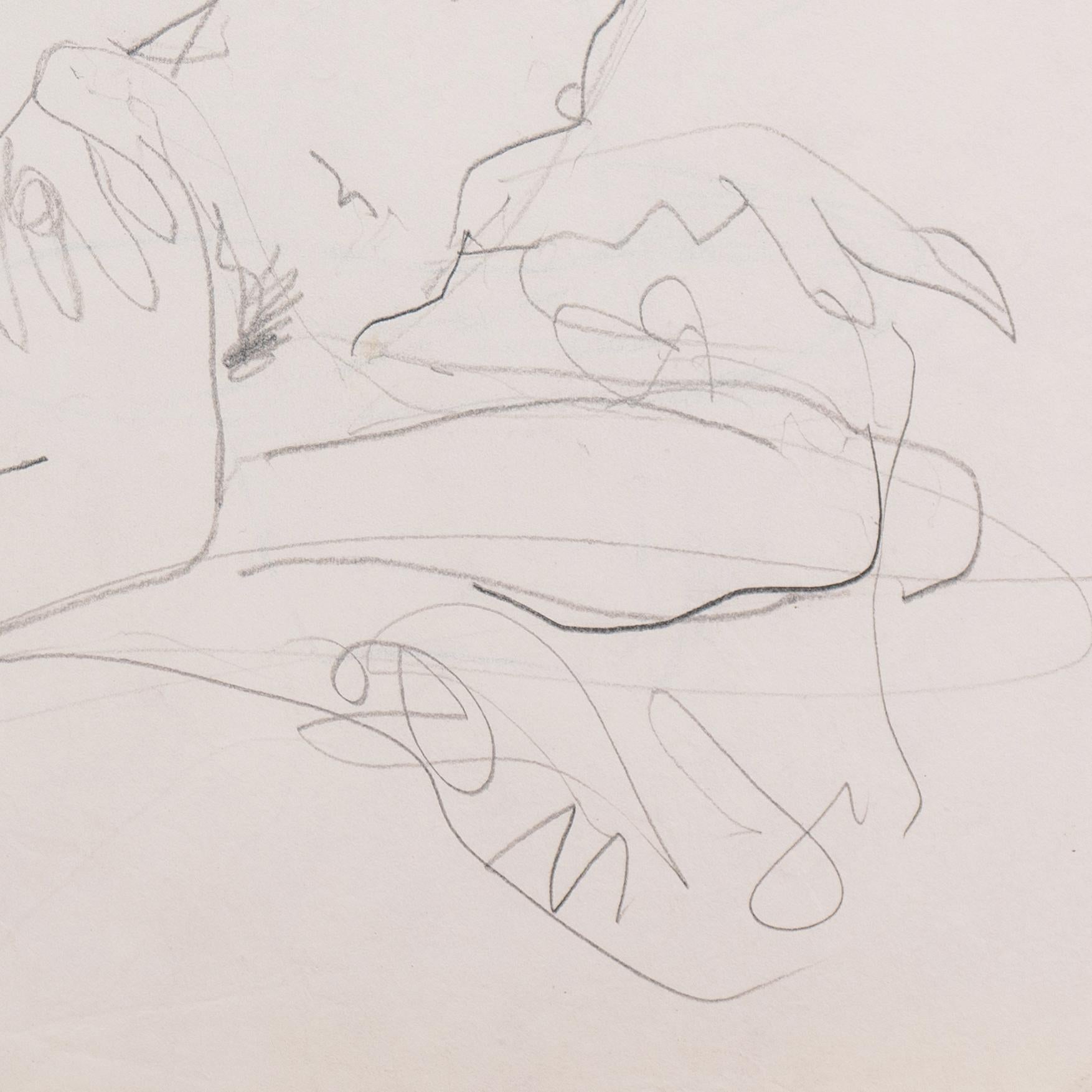 Creato nel 1955 circa da Victor Di Gesu (americano, 1914-1988) e timbrato sul retro con una certificazione di autenticità. 

Vincitore del Prix Othon Friesz, Victor di Gesu ha frequentato dapprima il Los Angeles Art Center e la Chouinard Art School