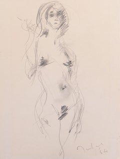 Nude Drawings and Watercolors