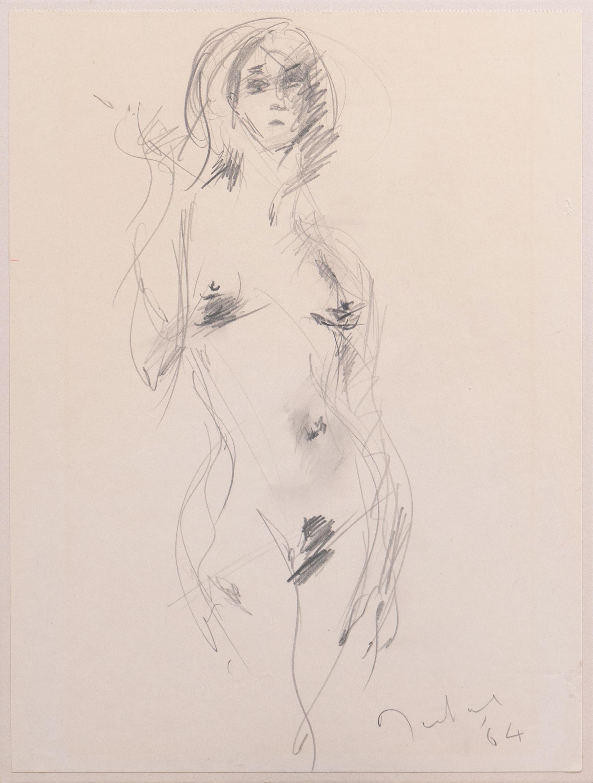 Étude de nu d'une femme du Pink Pussycat Club, Elizabeth Taylor, Korda en vente 2