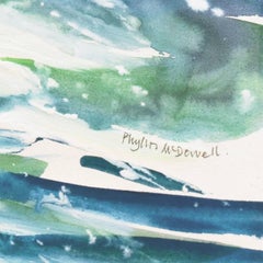 'Storm at Folkestone Harbor', Kent, English Seascape