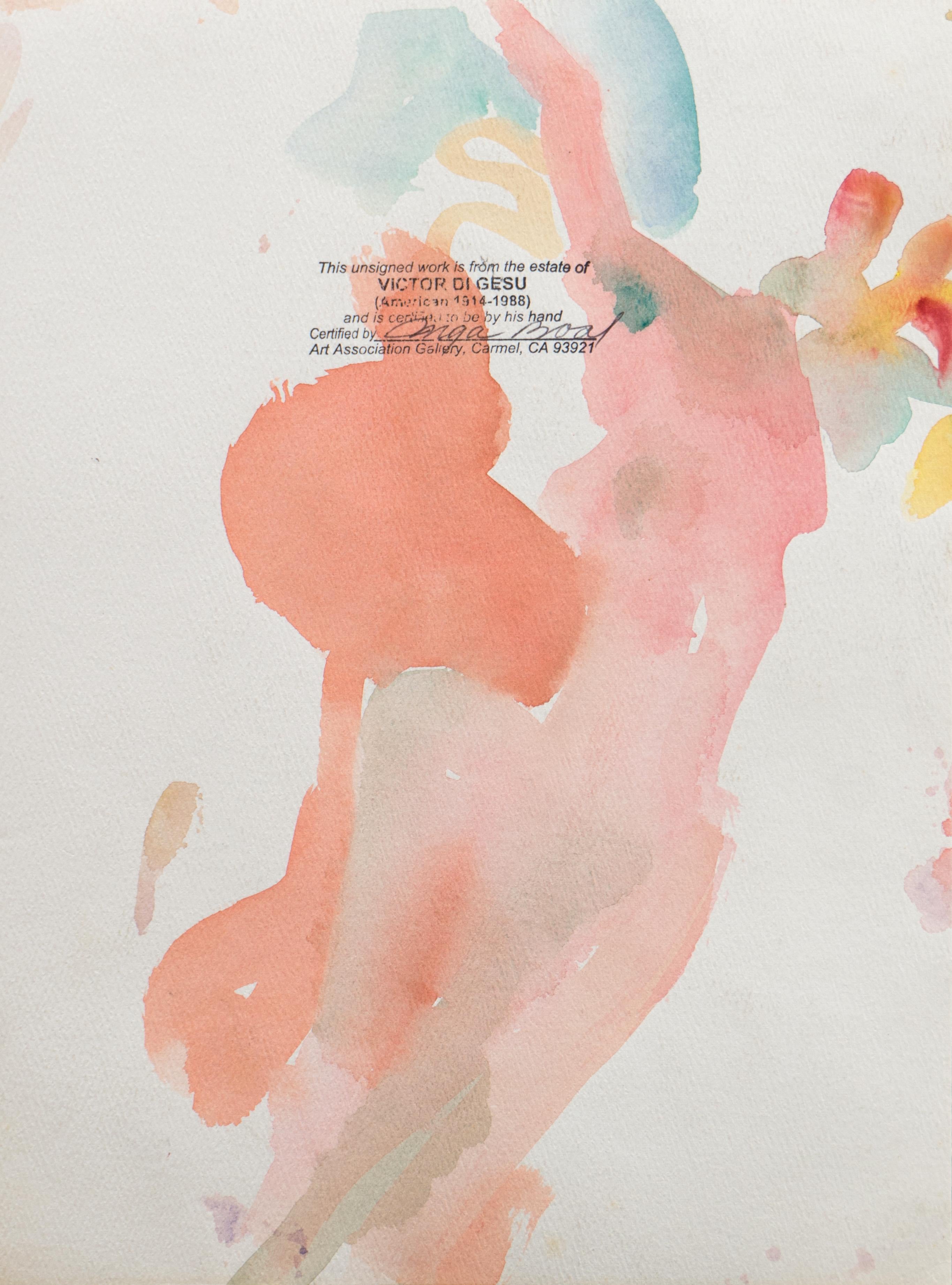'Seated Nude', Paris, Louvre, Salon d'Automne, Académie Chaumière, LACMA, SFAA For Sale 5