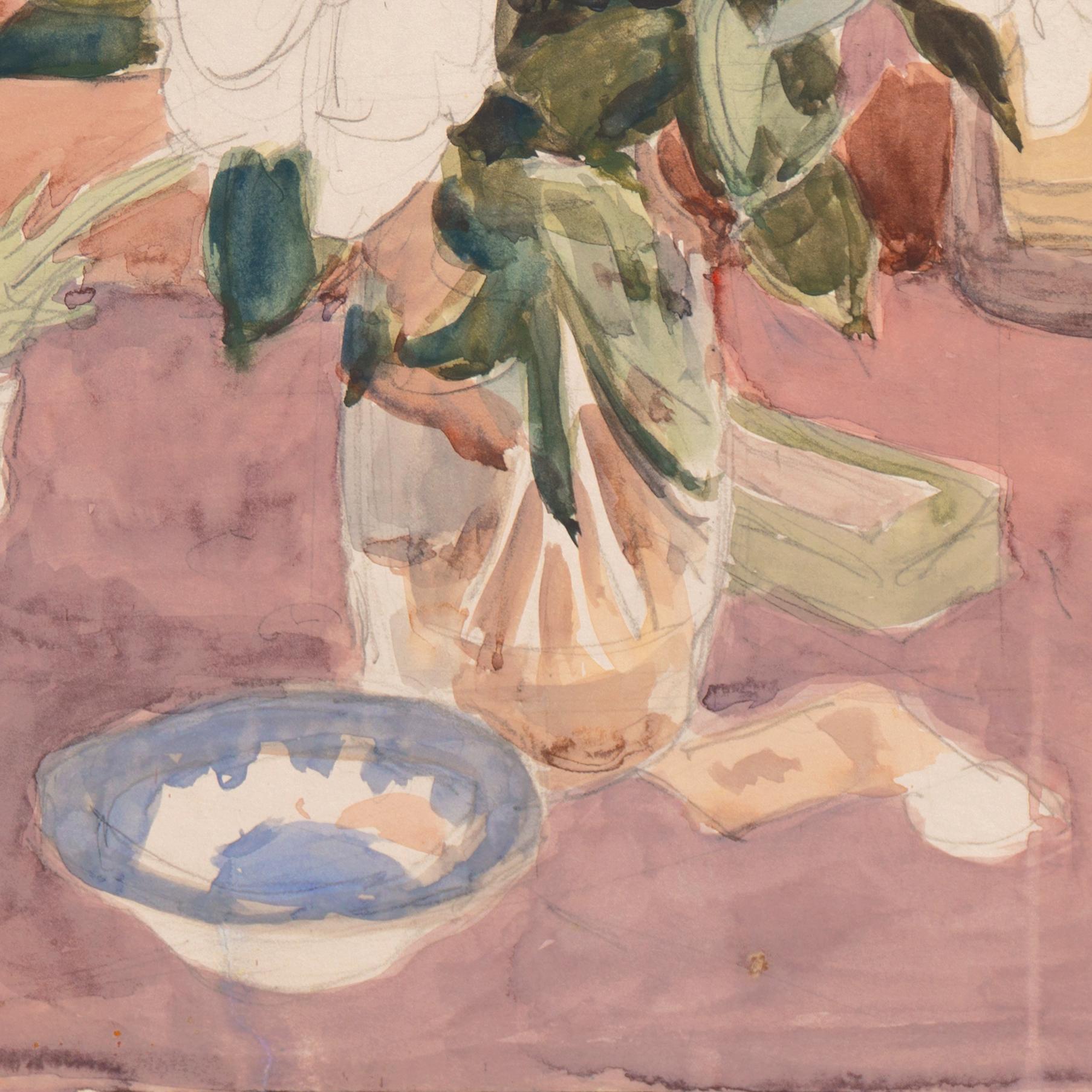 'Still Life of Roses', Louvre, Salon d'Automne, Académie Chaumière, LACMA, SFAA - Art by Victor Di Gesu