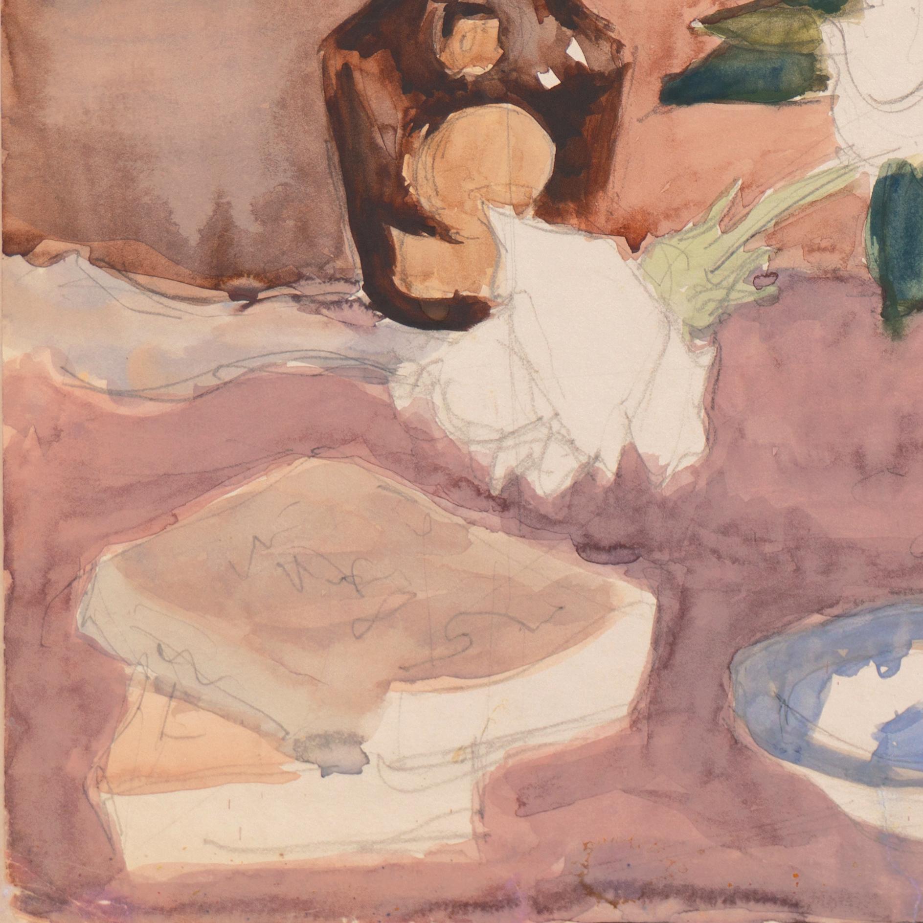 'Still Life of Roses', Louvre, Salon d'Automne, Académie Chaumière, LACMA, SFAA For Sale 1
