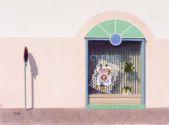 « L'Oreal n° 2, Troyes », Village français, Boise, National Watercolor Society