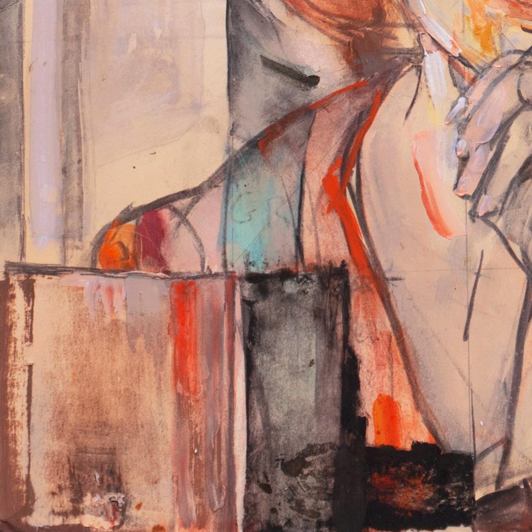 'Sheila', Pacific Grove Art Association Exhibit, Woman Artist, LACMA, PAFA, SFMA For Sale 1