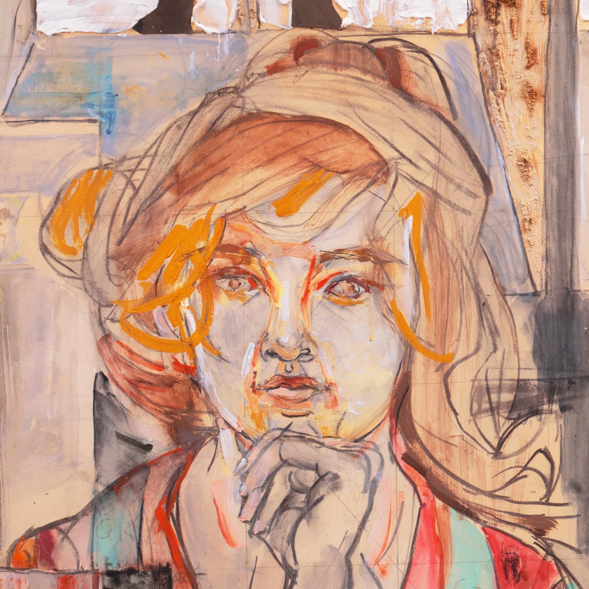 'Sheila', Pacific Grove Art Association Exhibit, Woman Artist, LACMA, PAFA, SFMA For Sale 4
