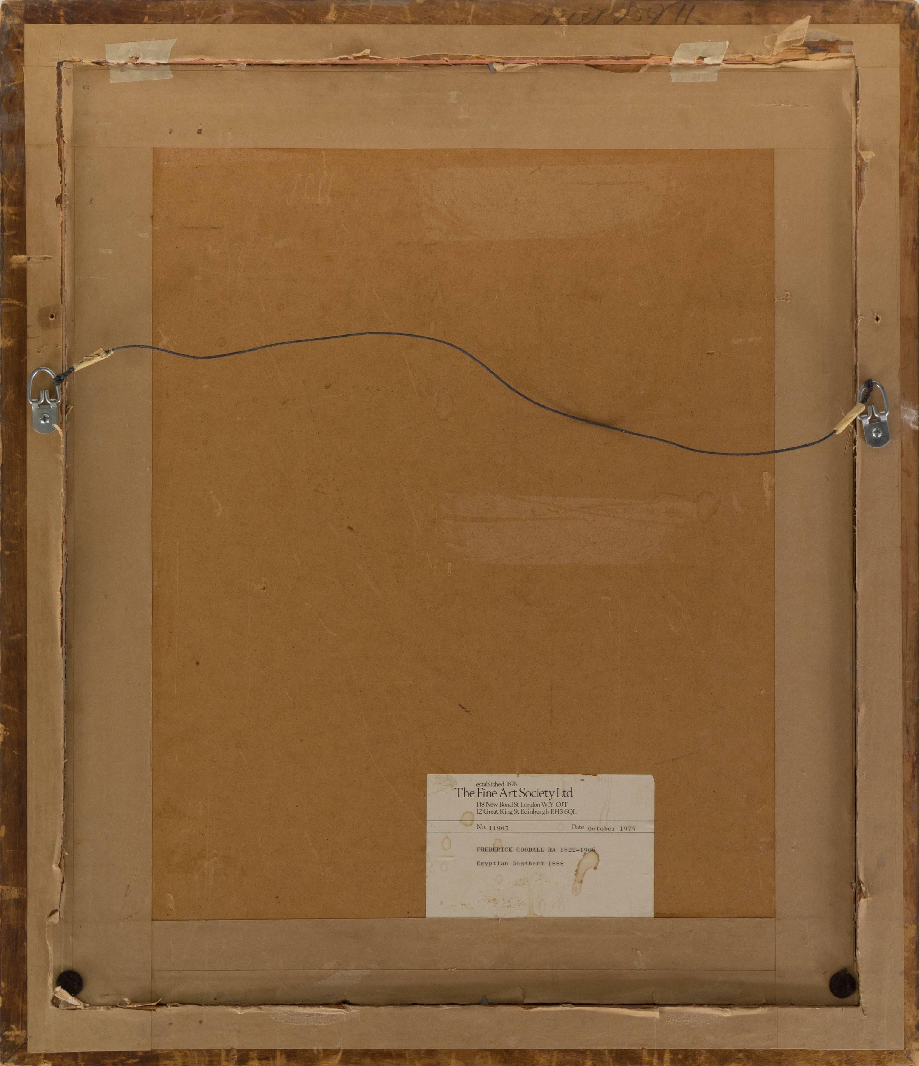 'A Young Goatherd', Orientalism, Egypt, Algeria, Morocco, Royal Academy, Benezit For Sale 10