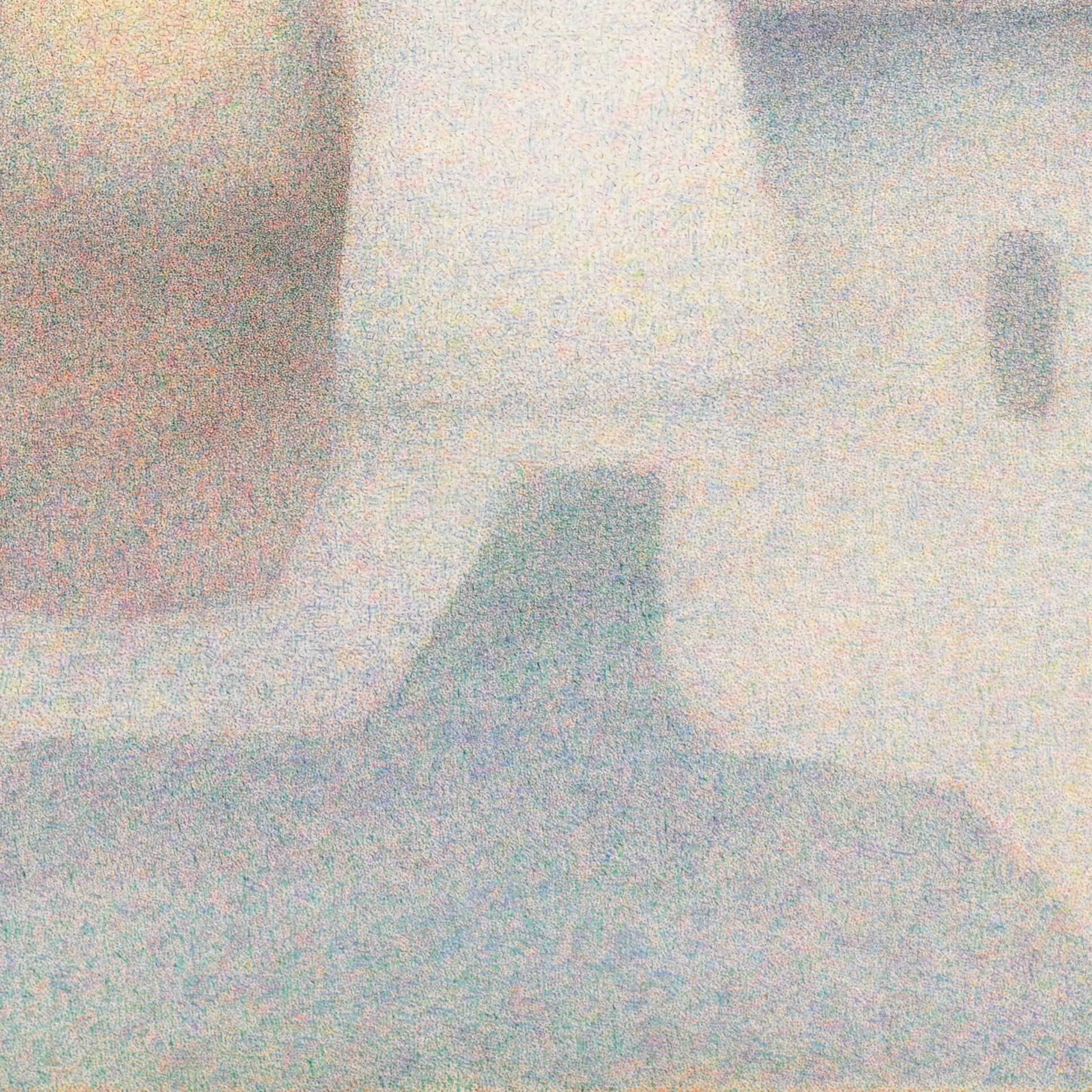 'Pointillist Still Life', Royal Society of Artists, Edinburgh Academy, Palo Alto For Sale 2