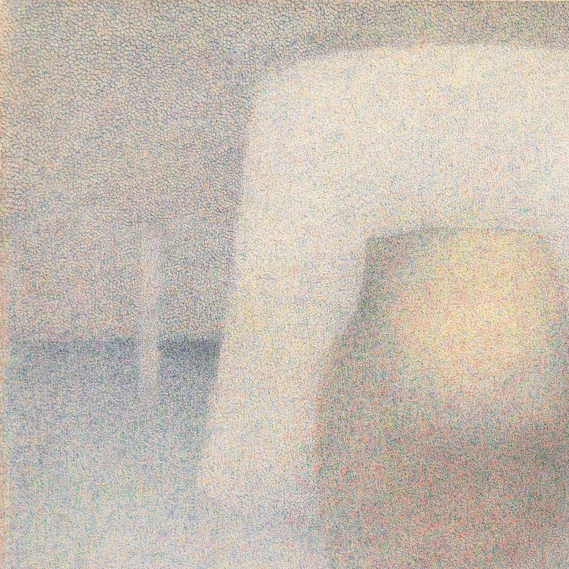'Pointillist Still Life', Royal Society of Artists, Edinburgh Academy, Palo Alto For Sale 3