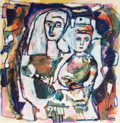 „Mutter und Kind“, Los Angeles, USC, San Jose, Modernistische figurale Figuration