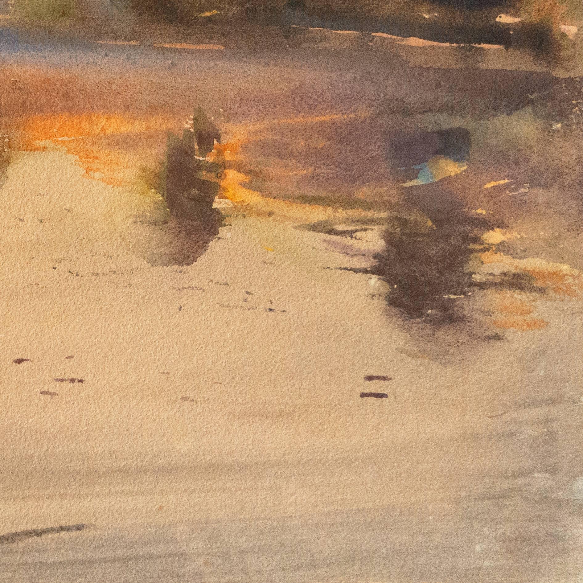 „Late Sunset, California“, LACMA, Laguna Beach Art Association, PAFA, CWS im Angebot 5