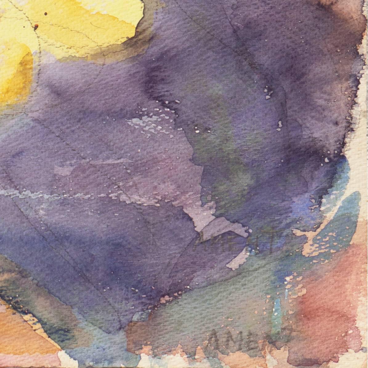 « Irises », LACMA, MAM Paris, Californie post-impressionniste - Art de Janet Ament De La Roche