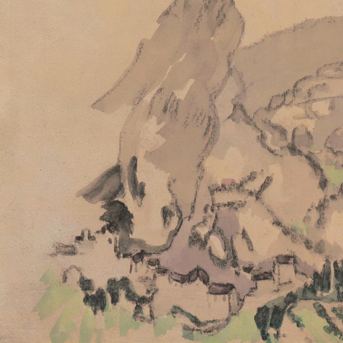 « Galleries of the Tarn, France », Armory de New York, Ashcan School, ASL, AIC, NYMoMA en vente 3
