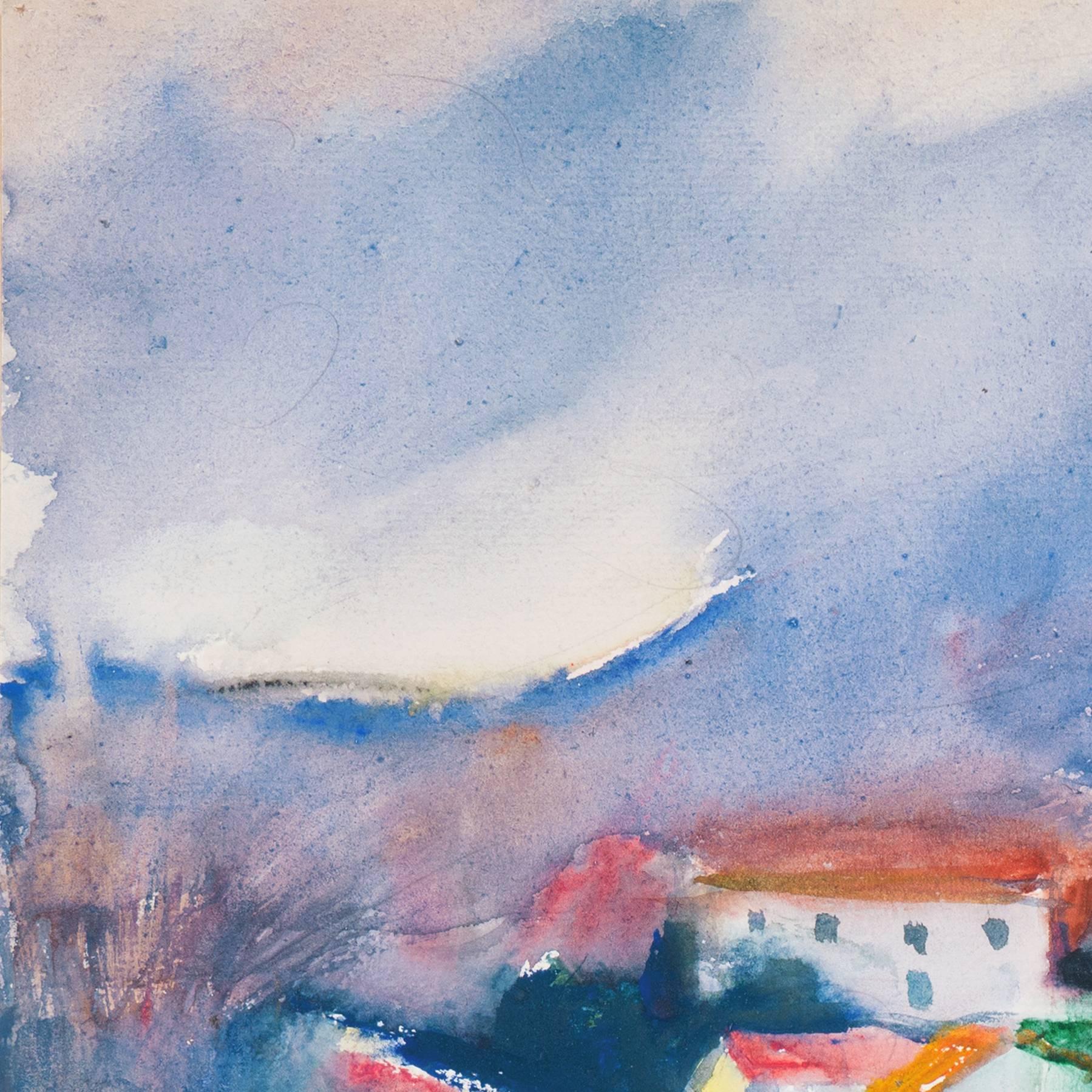 'Rain in Provence', French Post-Impressionist artist, MAM Paris For Sale 2