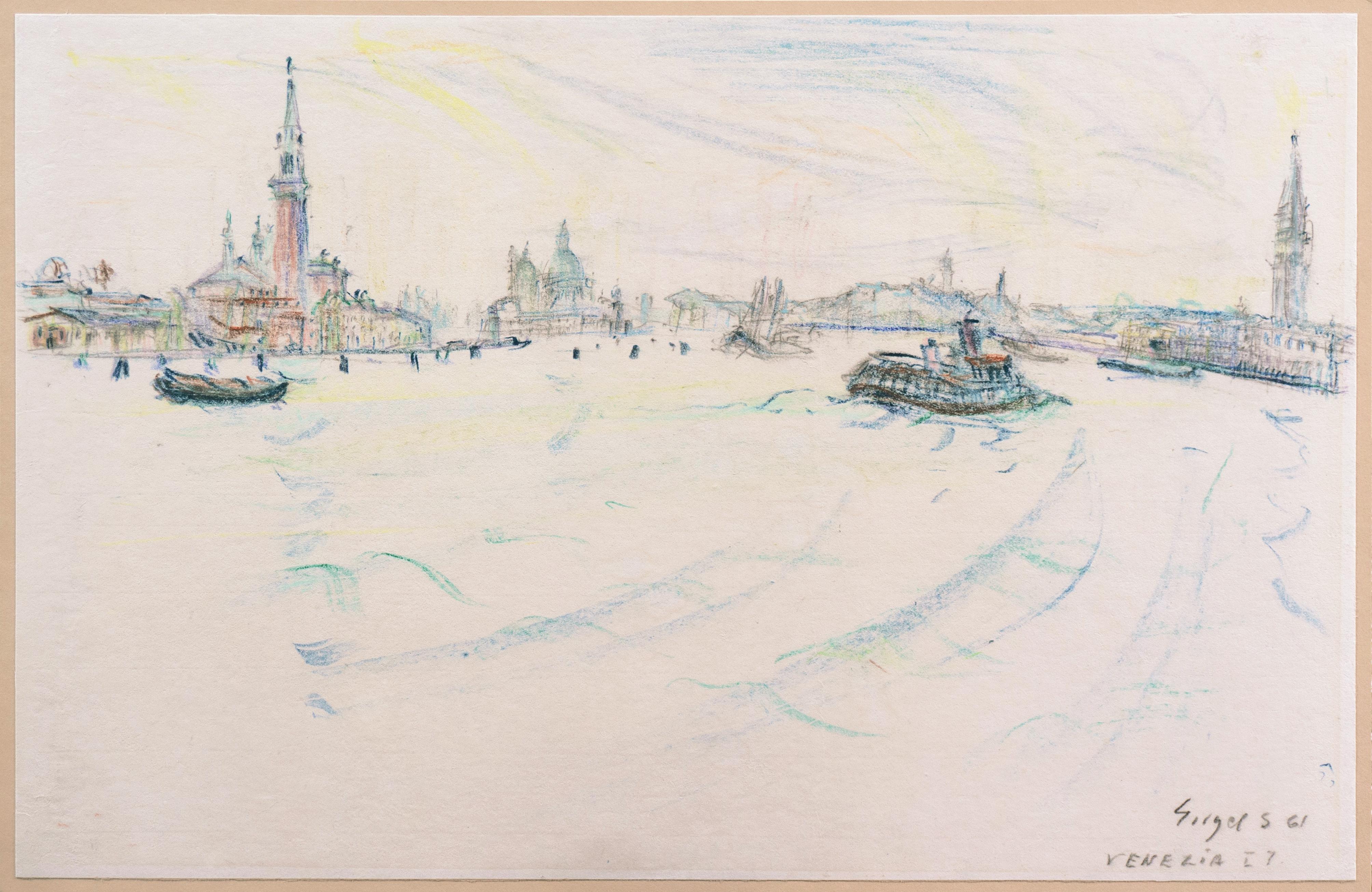 „Venice“, postimpressionistische Künstlerin des Postimpressionismus, Salon d'Automne, Paris, Frankreich, SFMA im Angebot 4