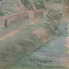 'Coastal Sunset', California Impressionist, USC, LACMA, AIC, Académie Julian