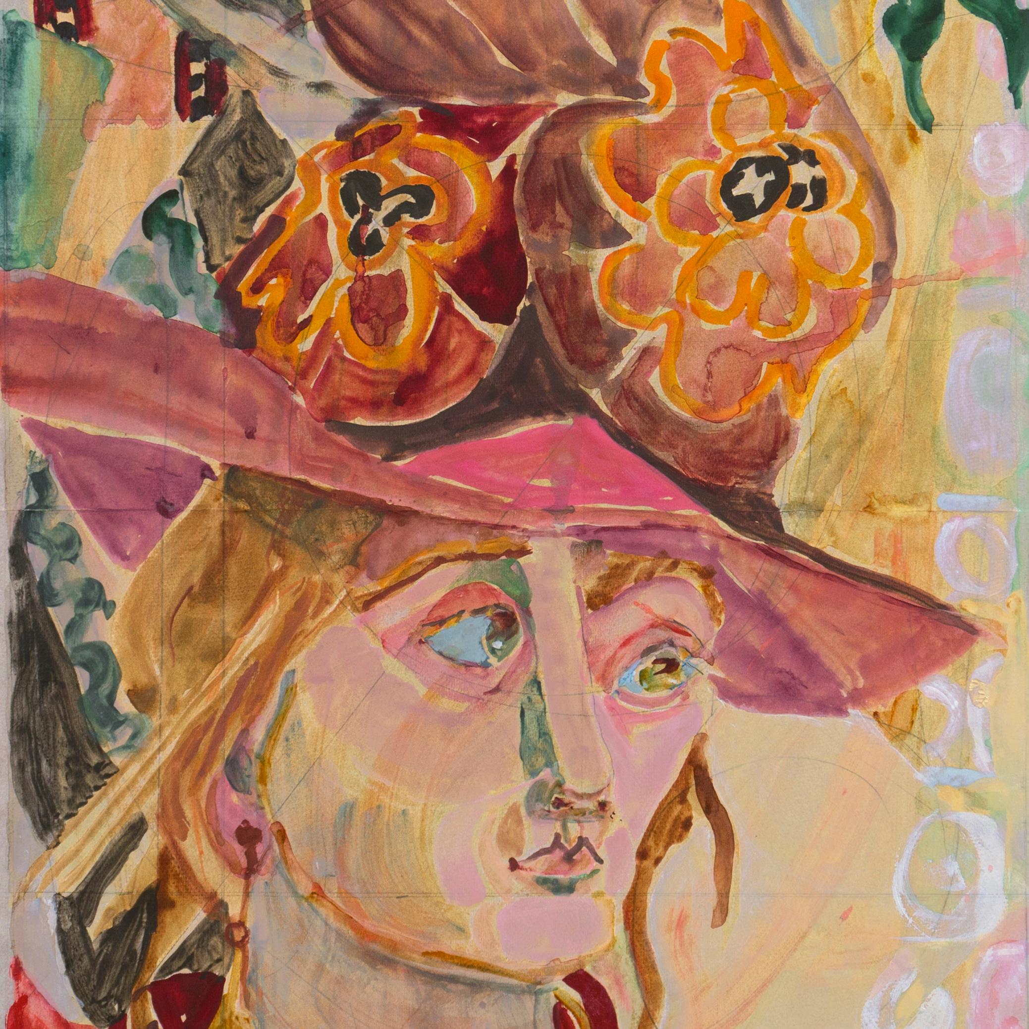 'Le chapeau d'Oleta's', exposition de l'association d'art de Carmel, artiste californienne, SFMA en vente 3