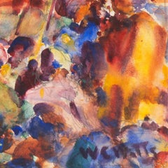 'Burmese Water Pageant', California Post-Impressionist, PAFA, AIC, Carmel