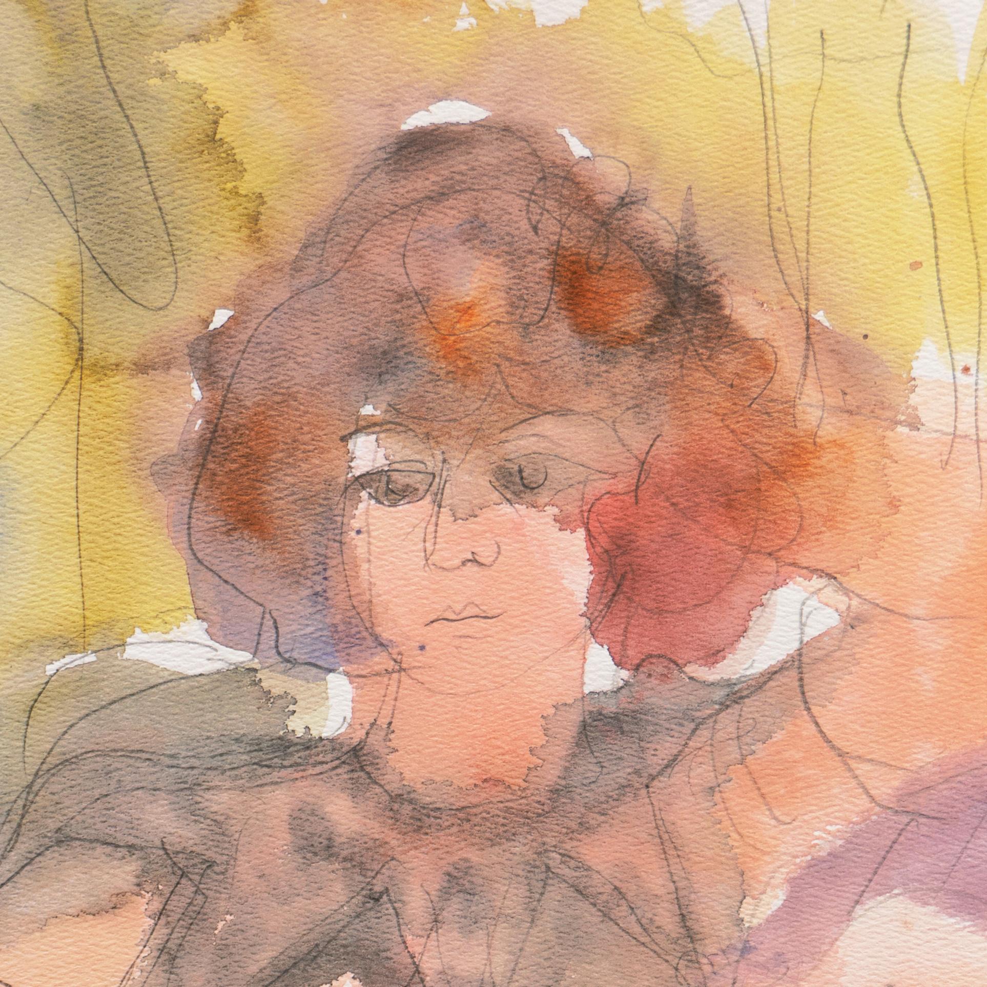 'Seated Nude', Musee d'Art Moderne, Paris, SFAA, LACMA, California Woman Artist For Sale 4